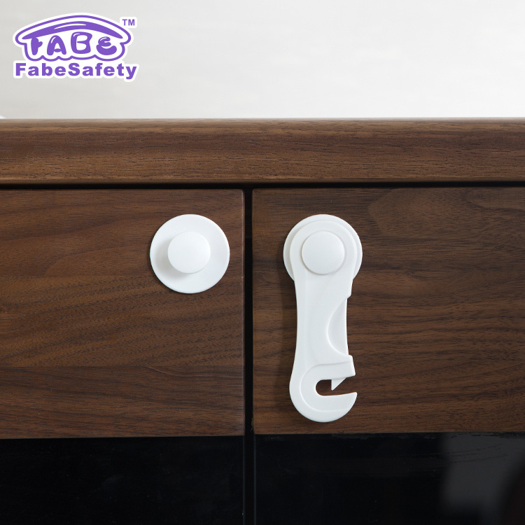 Fabe D235 child safety cabinet door locks kitchen cupboard lock refrigerator locks for baby protection made in China