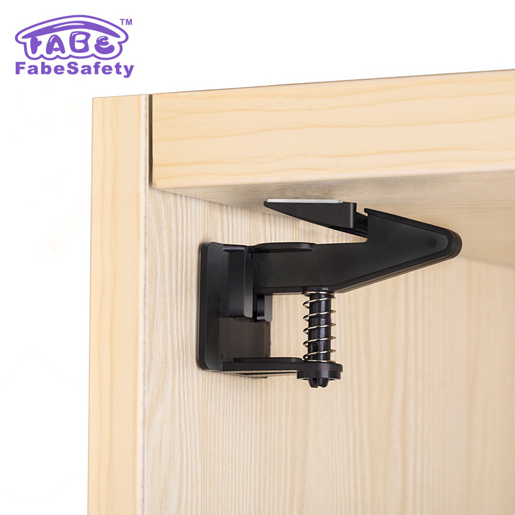 Child safety cabinet latches 4Pack  Baby Proof Drawer Cabinet Locks