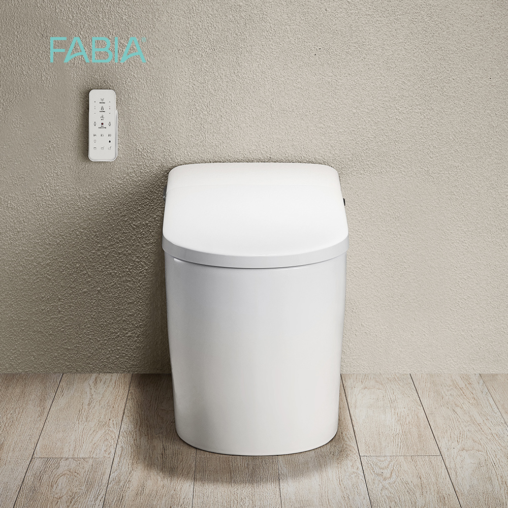 Modern design floor mounted unique colour smart intelligent toilet smart bidet wc toilet