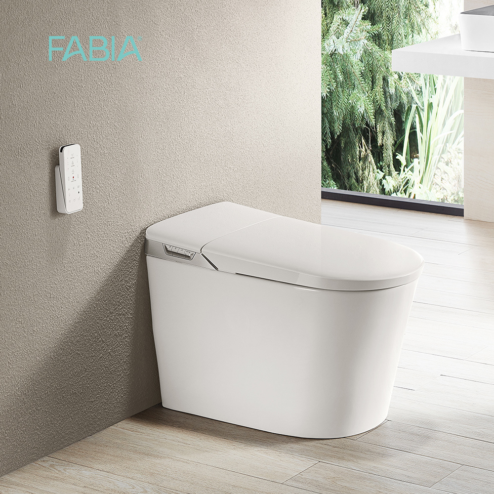 Modern design floor mounted unique colour smart intelligent toilet smart bidet wc toilet