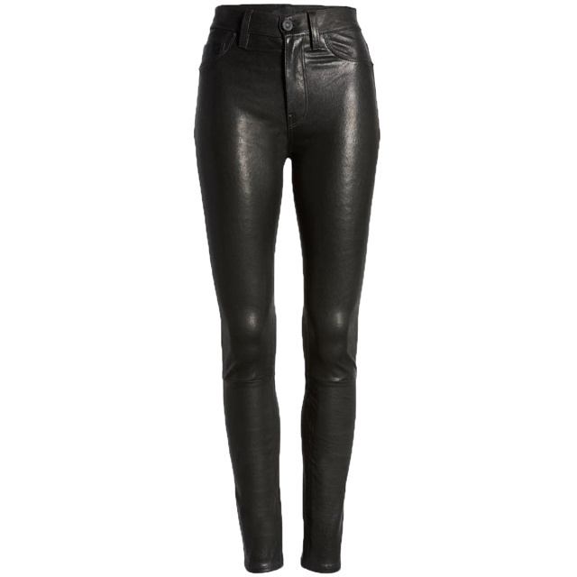 Women Leather Pant Trouser Genuine Leather Four Pocket Skinny Design Party Wear Hot Women Casual Leather Pant Trouser Customized