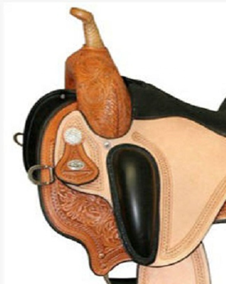 Western Saddle Horse Riding Products High Quality Leather Barrel Trail Saddles by Equestrian manufacturer