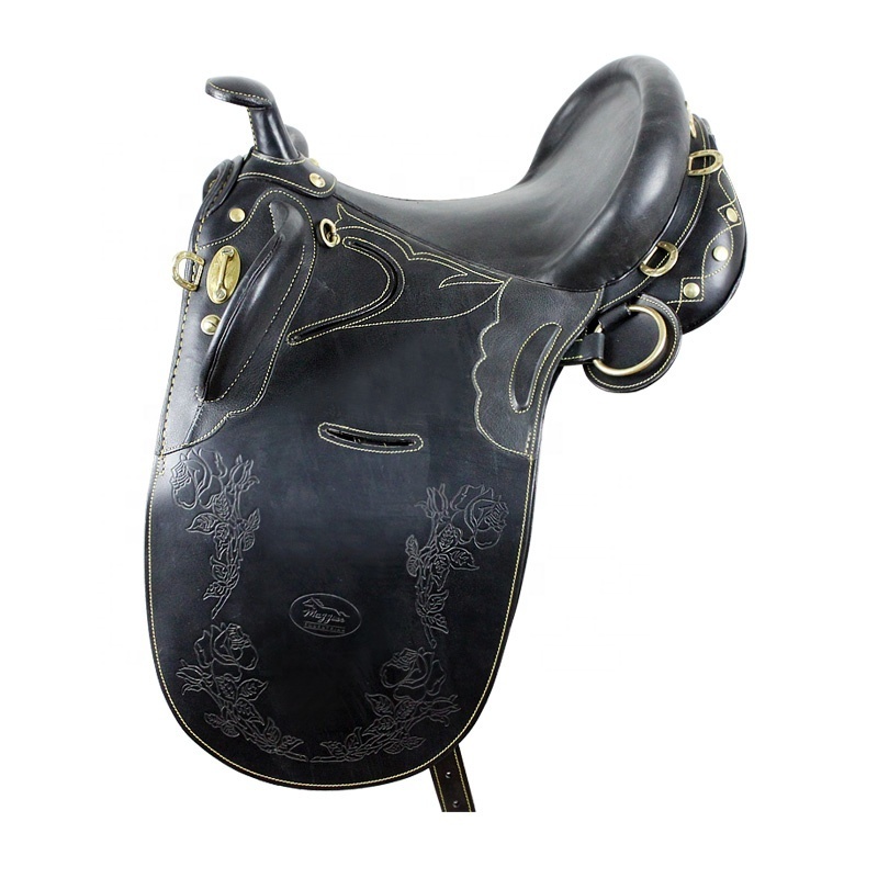 Australian Stock Horse Saddle Set Made of Genuine Oily Harness Leather by Manufacturer of horse saddle