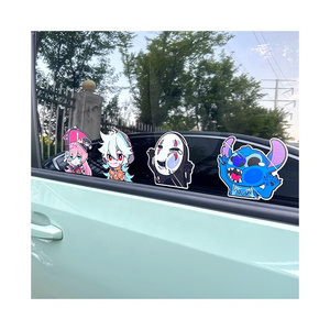 Durable Waterproof UV Protective Custom Vinyl Lettering Window Stickers UV DTF High Quality 3D Animal Car Decals