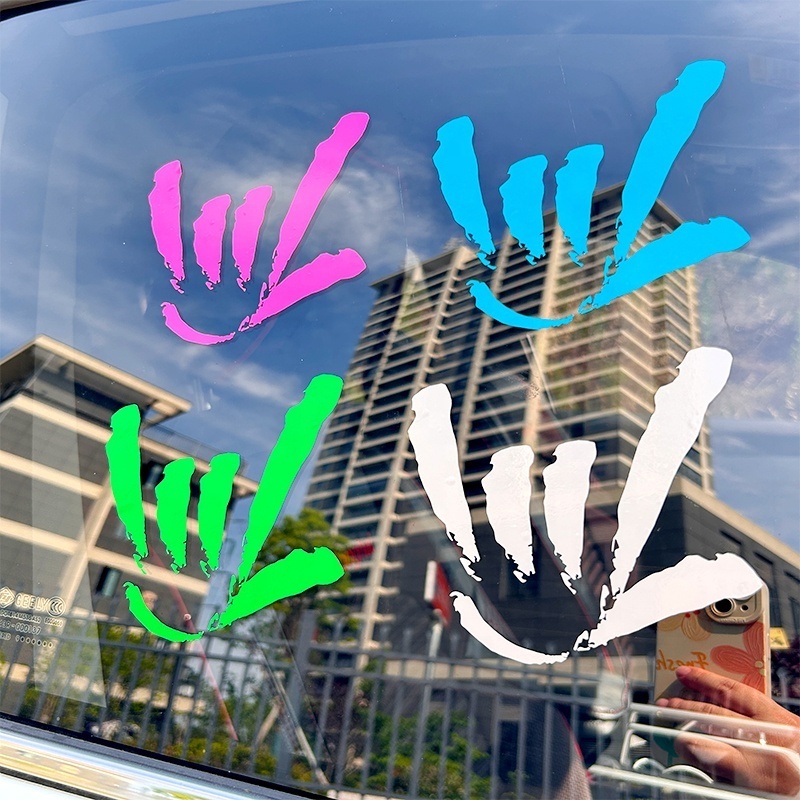 Easy Application Weather-resistant Personalized UV Transfer Stickers Custom Vinyl Car Decals for Vehicles