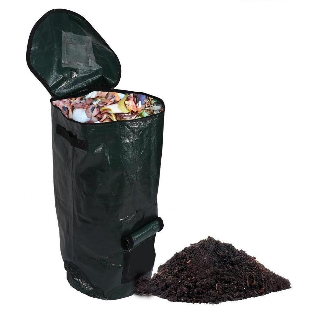 Sunshine Wholesale Organic Waste Kitchen Fruit Compost Bag PE Cloth Planter Vegetable Grow Planting Pot Garden Bag Tool for Sale