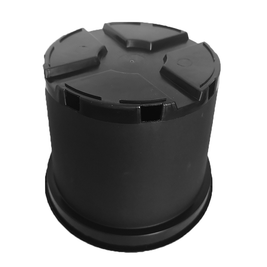 Wholesale Cheap 1 2 3 5 7 10 15 20 25 Gallon Black Plastic Pot Outdoor Garden Flower Nursery Plant Plastic Pot for Sale