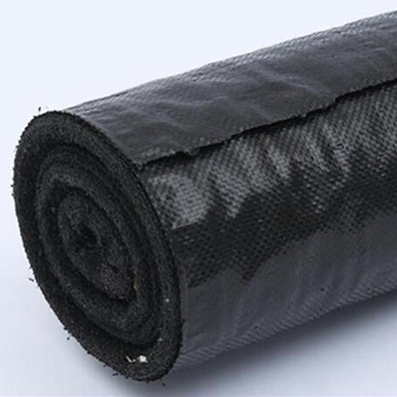 Fabric Anti Grass Ground Cover Weed Control Mat Weed Barrier Mat Agricultural Use Black PE PP Plastic Weed Mat