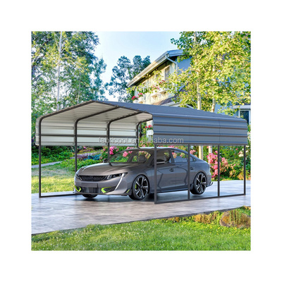 Mobile waterproof outdoor garages canopies carports portable metal frame carport