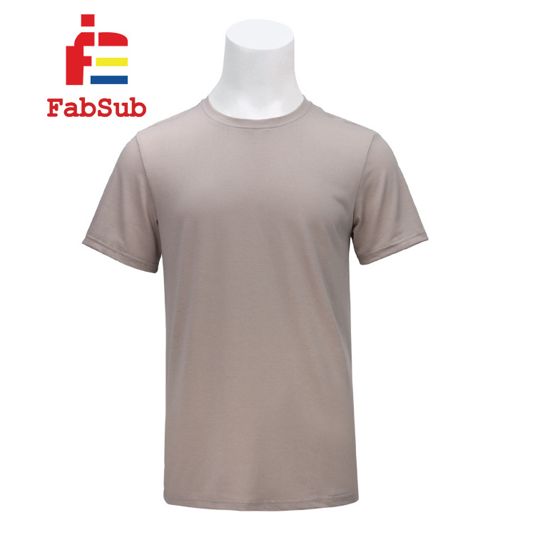 cotton feel sublimation toddler shirts US sizes pastel plain adult t shirt blanks 95% polyester 5% spandex