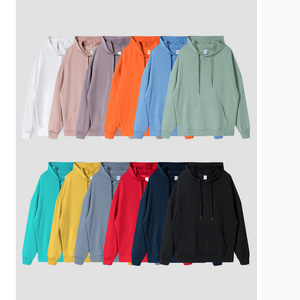 Multi Color Sweatshirts Hoodies Comfort Pastel Plain Colour Pullover Sweatshirts Crewneck Hooded Sweatshirt Crew Neck Hoodies