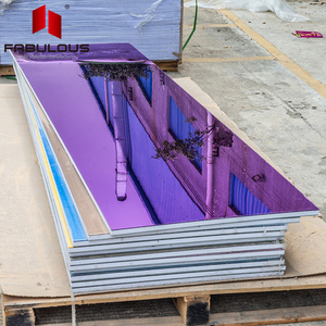 FABULOUS Plexi glass Sheet Production Factory Colored Mirror perspex plastic Acrylic Violet Panels For Decks