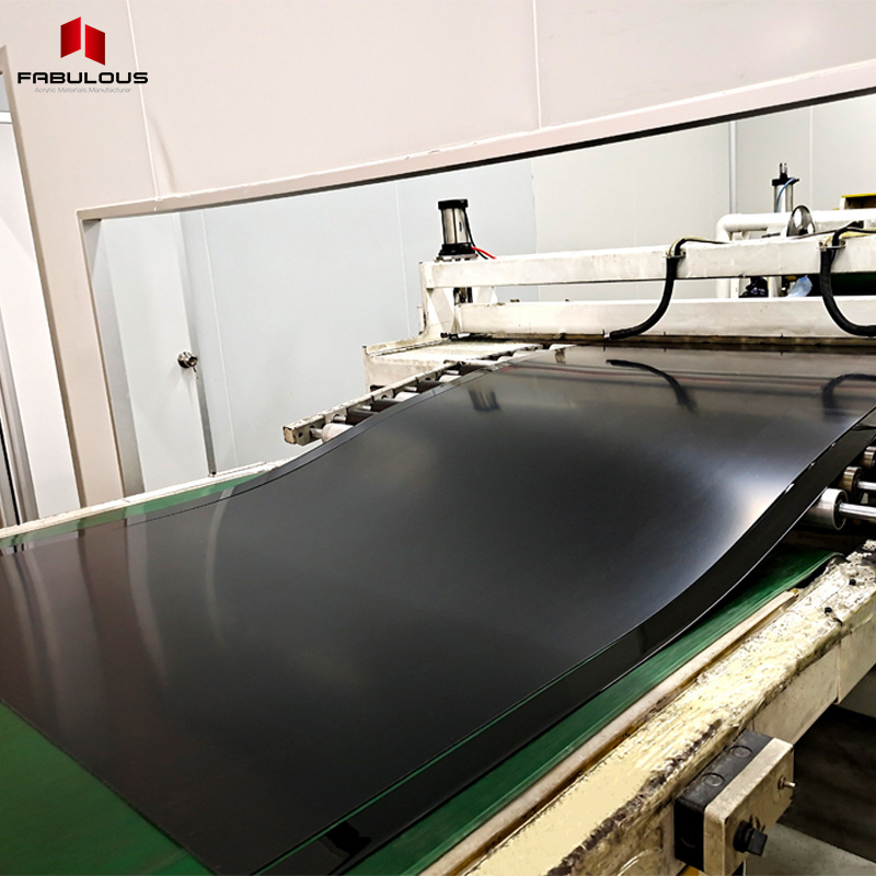 Factory direct opaque black acrylic sheet 1.5mm thick PMMA permeable Infrared window panel acrylic filter