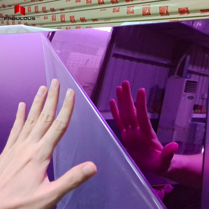 FABULOUS Plexi glass Sheet Production Factory Colored Mirror perspex plastic Acrylic Violet Panels For Decks