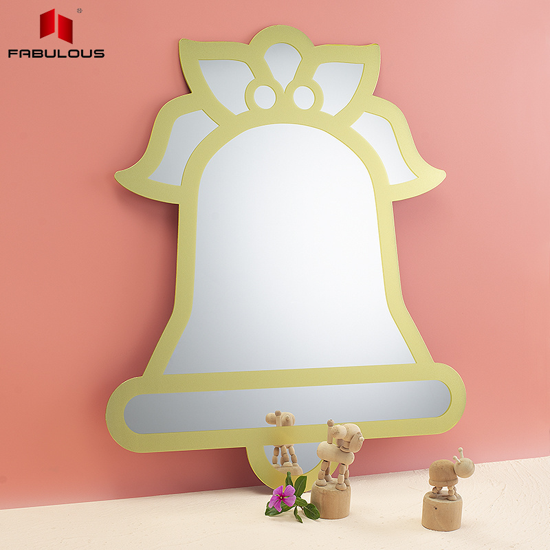 FABULOUS Hexagon Mirrors Shape Home Decorative Wall two-way mirror glass Sticker Adhesive Acrylic mirror for round