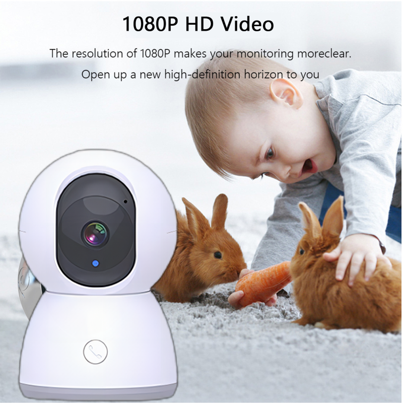 Home Wifi 1080p 2-Way Video Calling Cameras Record Baby Pet Monitor Surveillance IP Security wifi Mini Camera