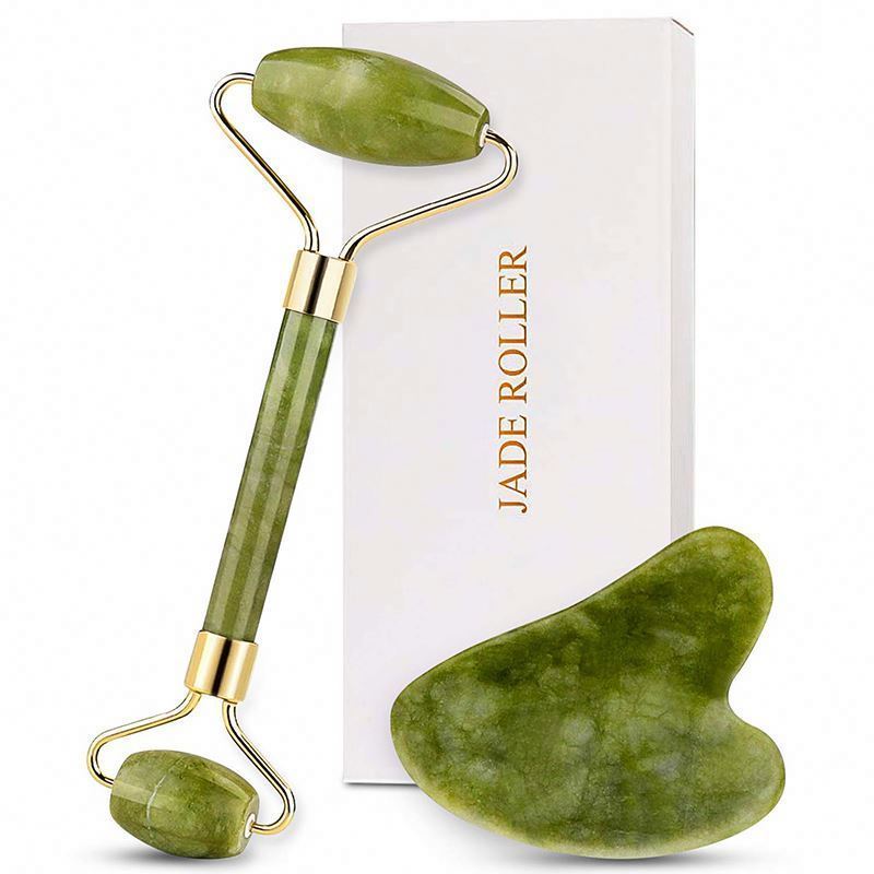 xiuyan facial massage jade roller gua sha set with box xiuyan facial massage jade roller gua sha set with box