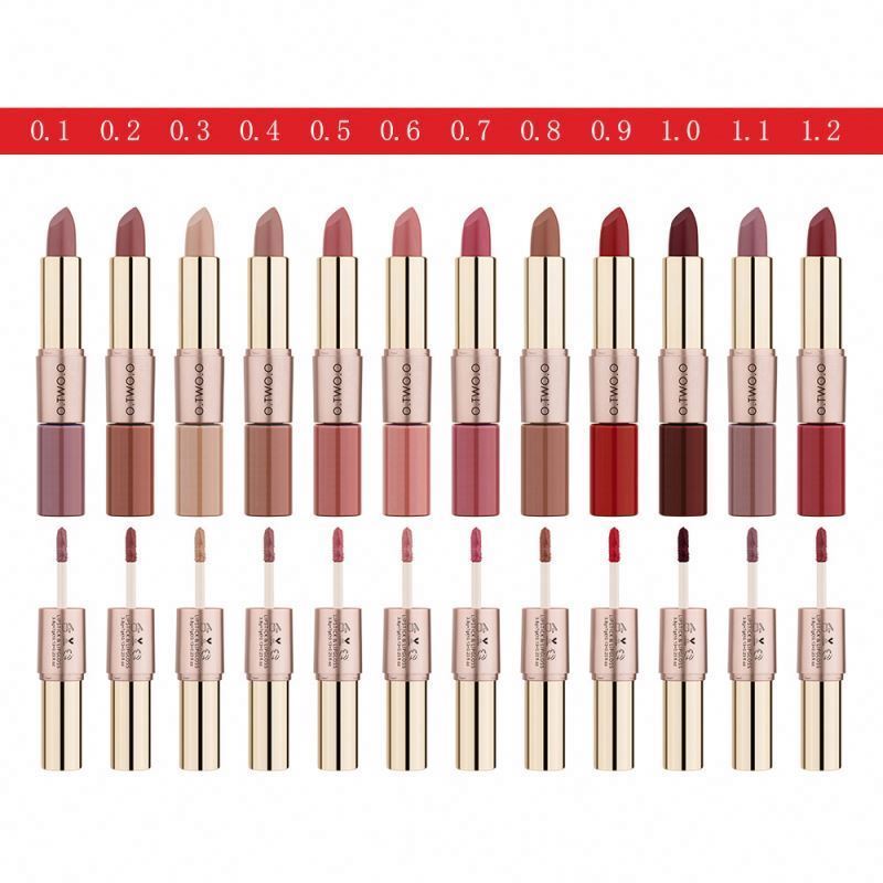 O.two.o Lipstick Indonesia Malaysia Shopee Best Sell Matte Lipgloss 2 In 1 Cosmetic Cosmetics O.two.o Lipstick Indonesia