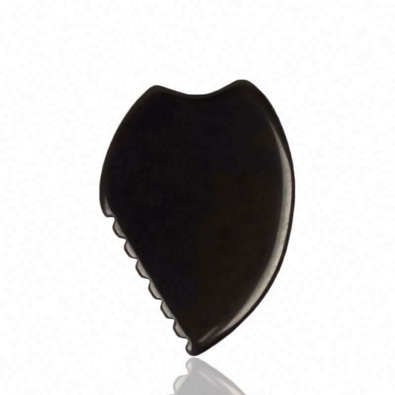 Jade Stone Obsidian Gua Sha For Fae Hot Sales Essential Oil Skincare Beauty Tools Natural