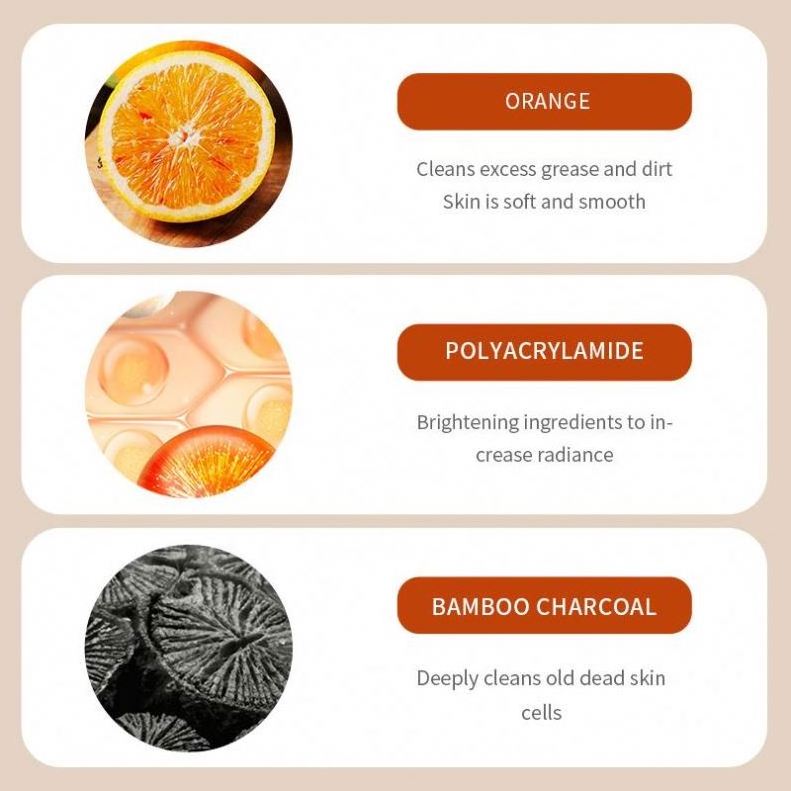 Sadoer Fruit Flavour Vitamin C Exfoliating Fine And Smooth Remove Dead Skin Private Label Body Scrub Cream