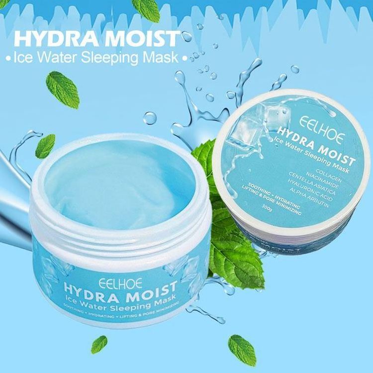 EELHOE High Quality Deeply Hydrates Moisturizing Brightening skin Treat dryness Hydra Moist Ice Water Sleeping Mask