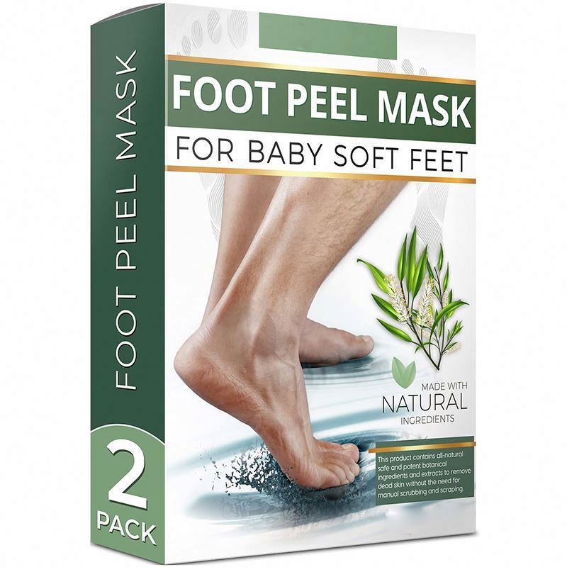 pack Peel Mask-7 pairs Care Peeling Feet Renewal Remove Callus Dead Skin Pedicure foot mask sheet hand set