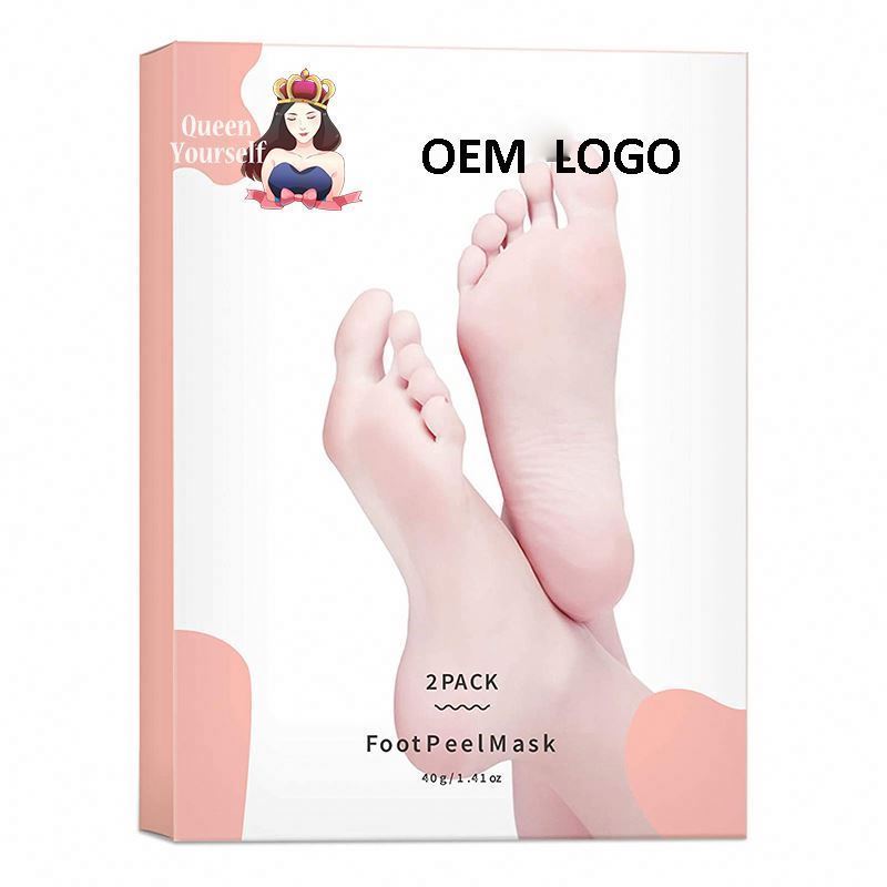 New private label Walmart Gloves For Foot Mask Skin Care Beauty Moisture Nourishing Feet Peeling Socks