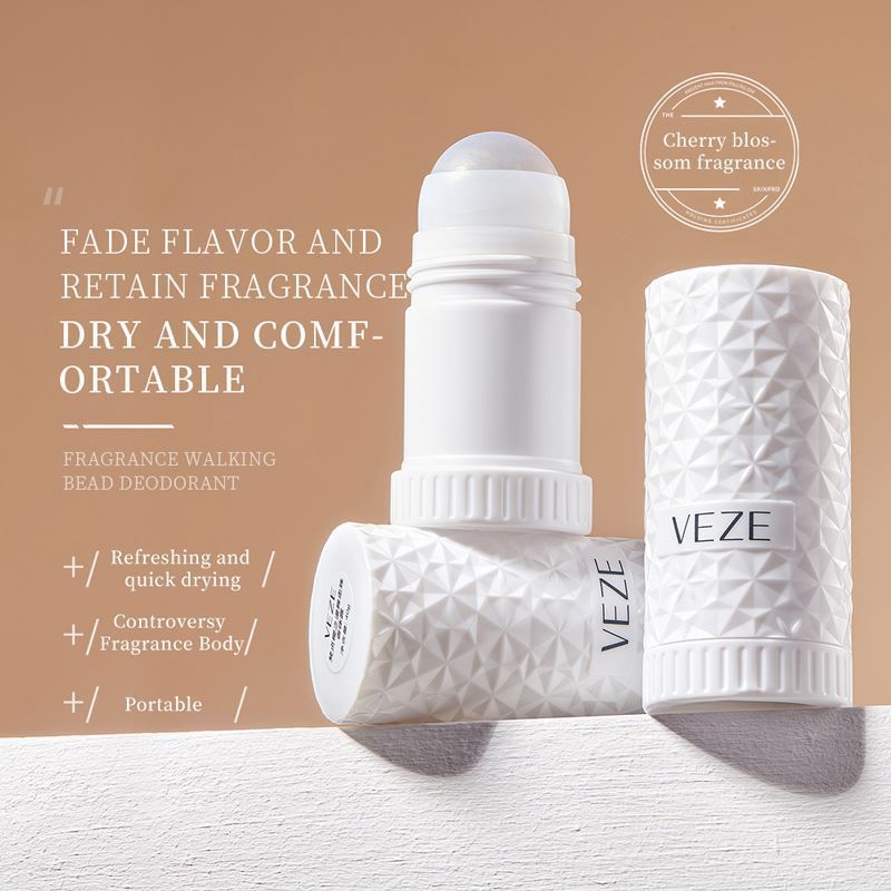 OEM VEZE nature sakura sea salt white magnolia refreshing fragrance roll-on antiperspirant deodorant