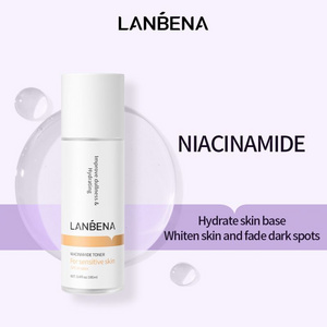 Niacinamide vitamin c whitening facial water face toner 3D lightening to improve dullness deeply moisturizing