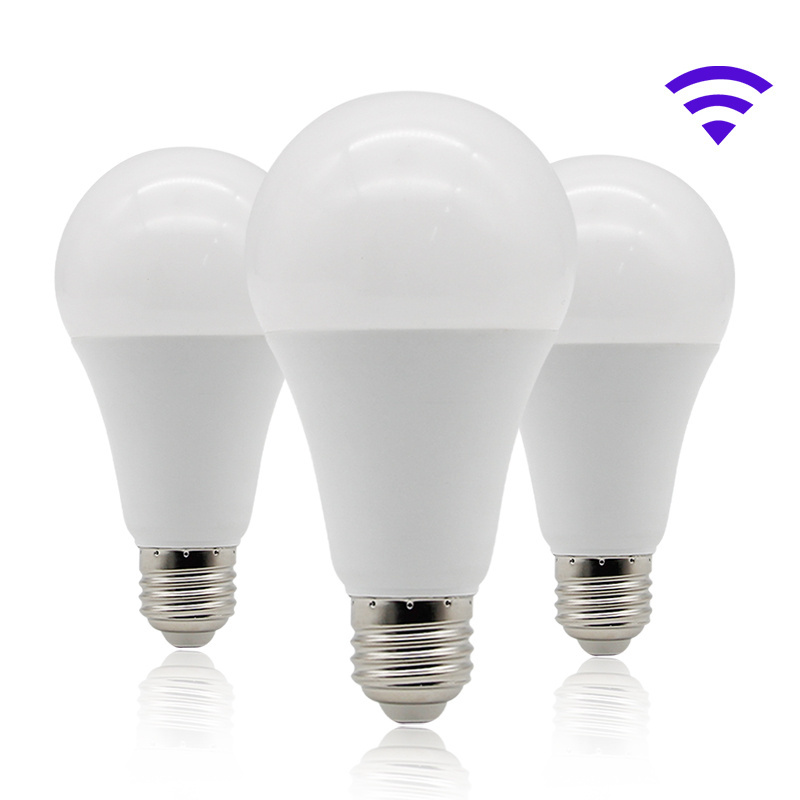 Ready To Ship A19 Radar Motion Sensor LED Bulb 5W 7W 9W 12W Security Indoor Light Bulb