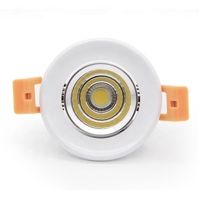 Favorable price mini down light 5w round aluminum recessed led cob spot downlight