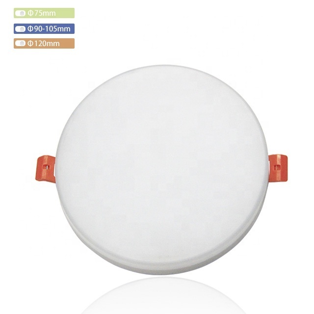 Factory lamp 150mm plastic cover 18w led frameless panel light recessed backlight  indoor lighting