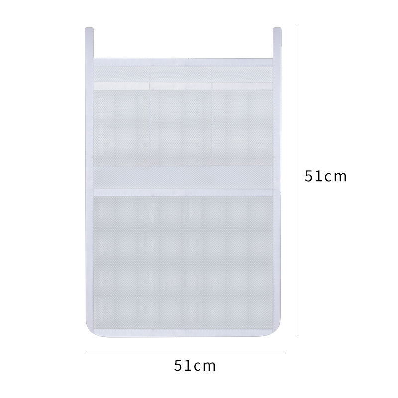 Durable Washable White Mesh Bath Toy Holder Bathtub Baby Toy Storage Bath Toy Organizer for Kids