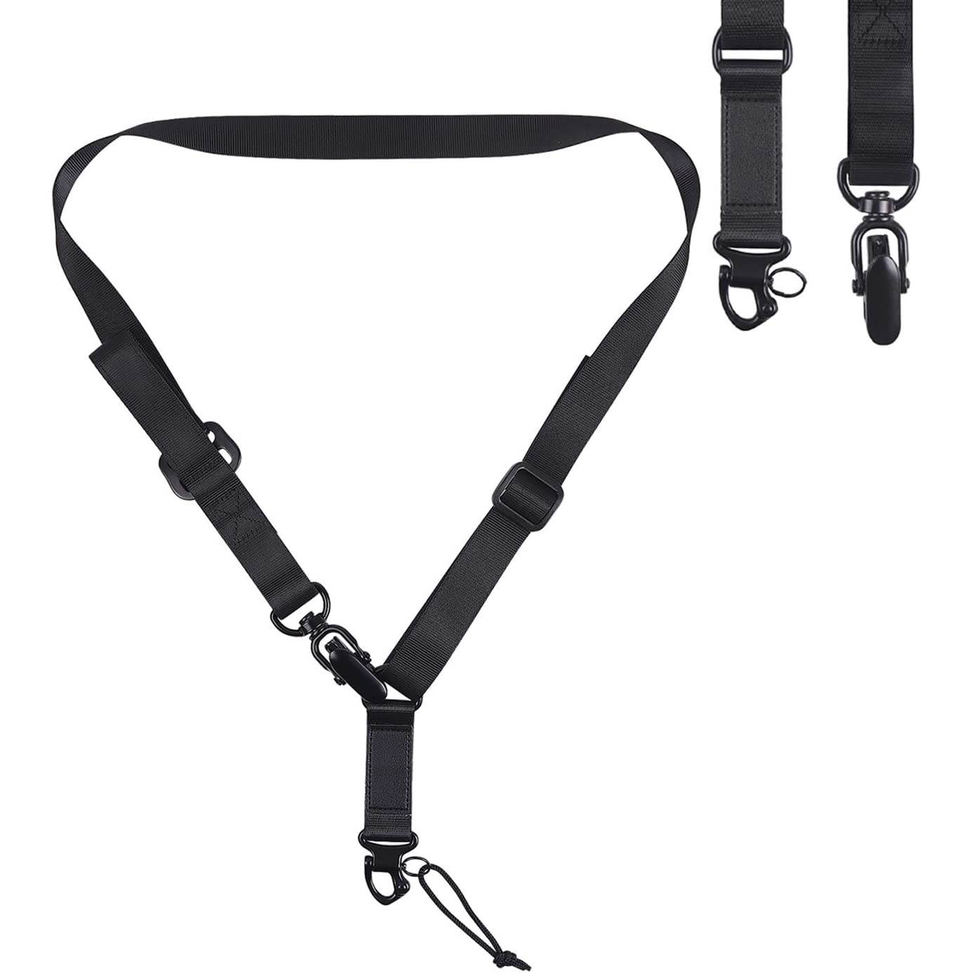 Two Point Sling and Attachments Mounts Adjustable Length Tactical Slings with Gun Accessories Sling