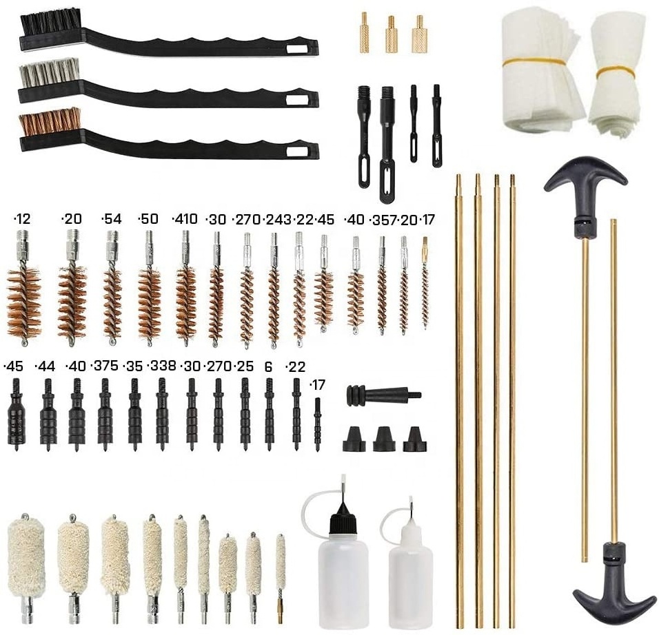 Universal  Barrel clean brass brushes Customized 9mm best  Gun Cleaning kit