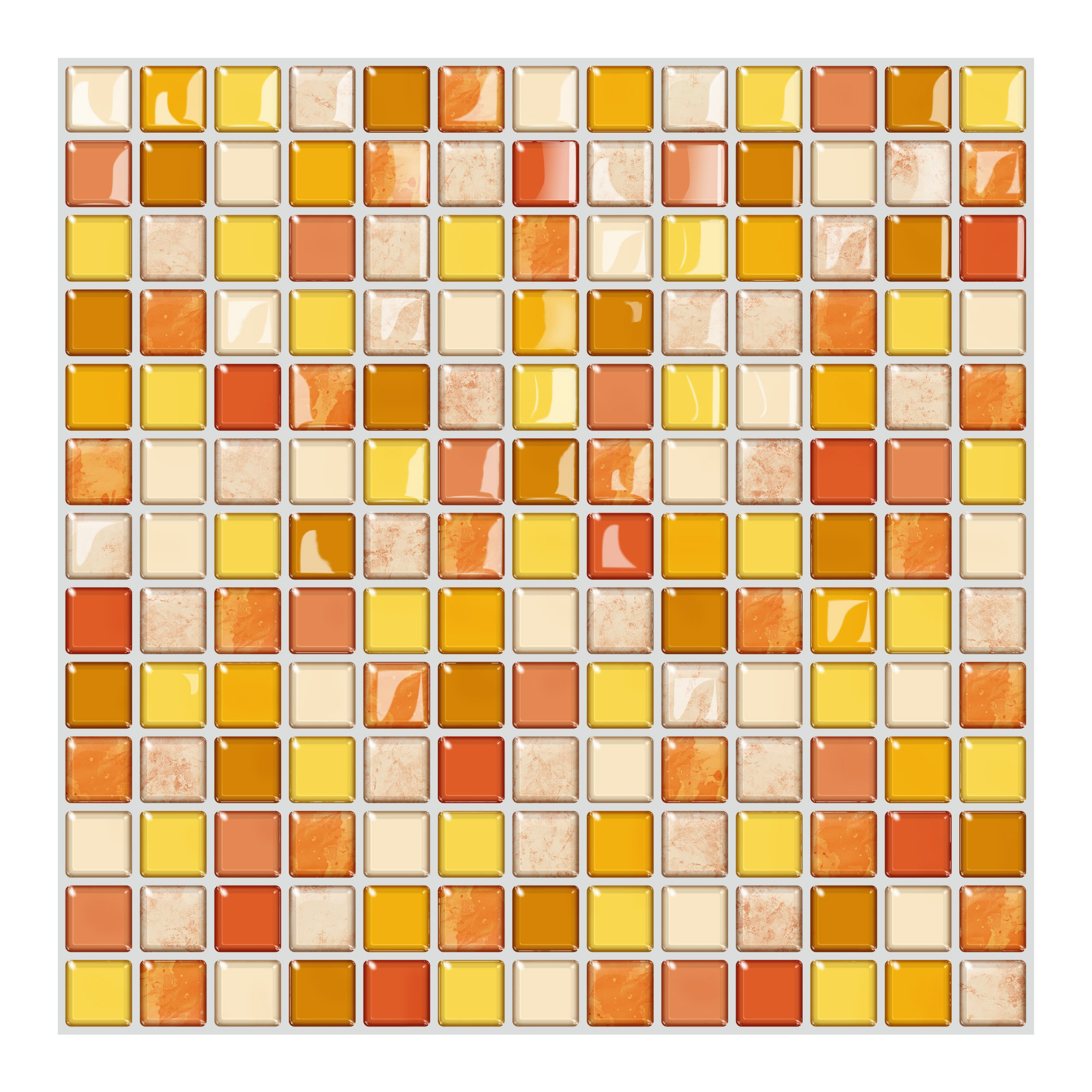 backsplash kitchen bathroom fireplace tile 10*10 inch peel and stick wall tile adhesive mosaic sticker tile waterproof