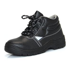 Factory custom new industrial anti-smash and anti-puncture men's safety boots, wear-resistant zapatos de seguridad