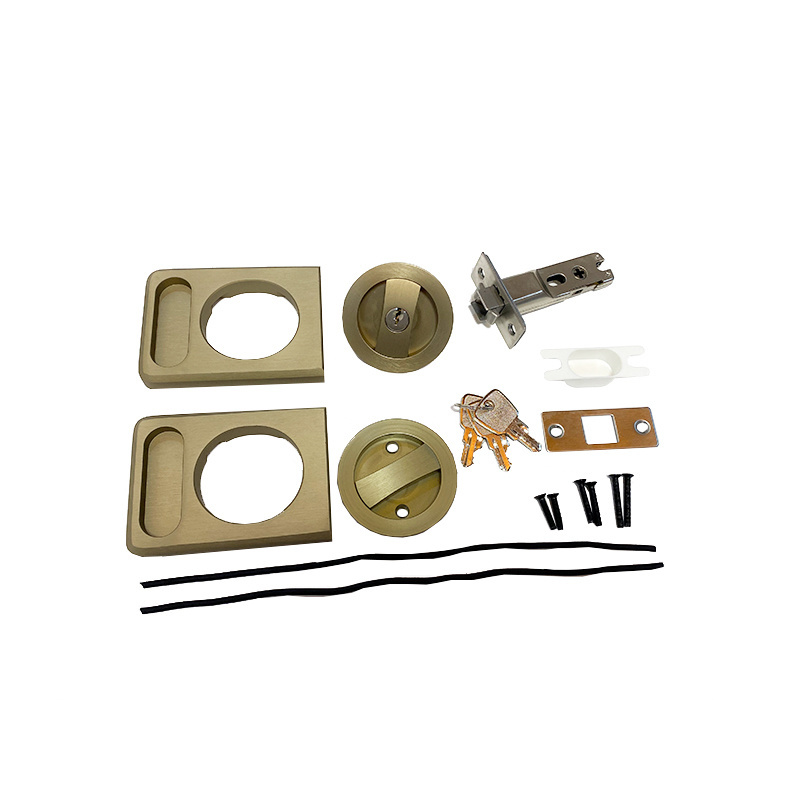 sliding door lock On Door Floor aluminum  Lock For Frame Glass Door