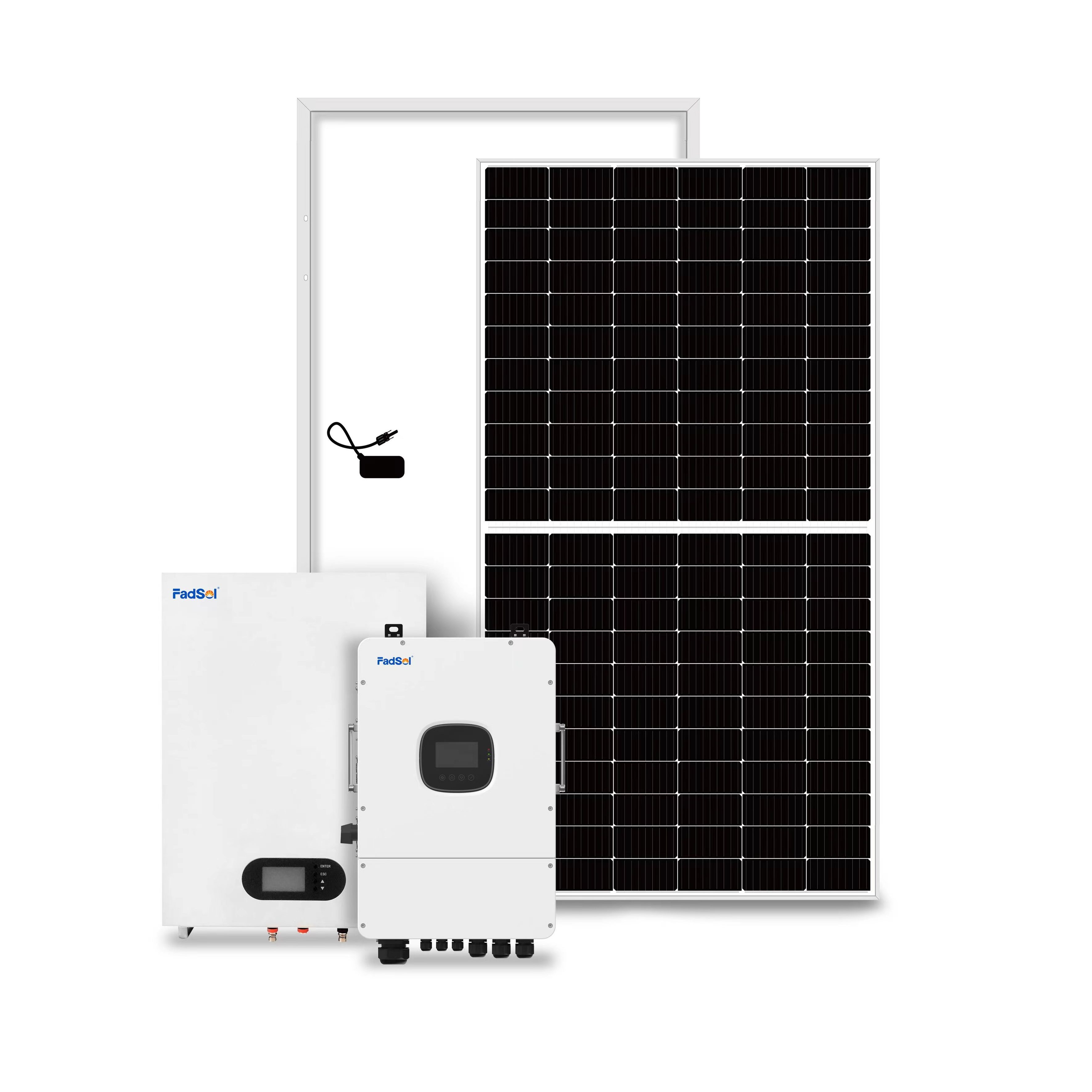 10kw Complete Set Solar Panel Power System 10KW Solar Energy Residential Hybrid Off Grid Solar System