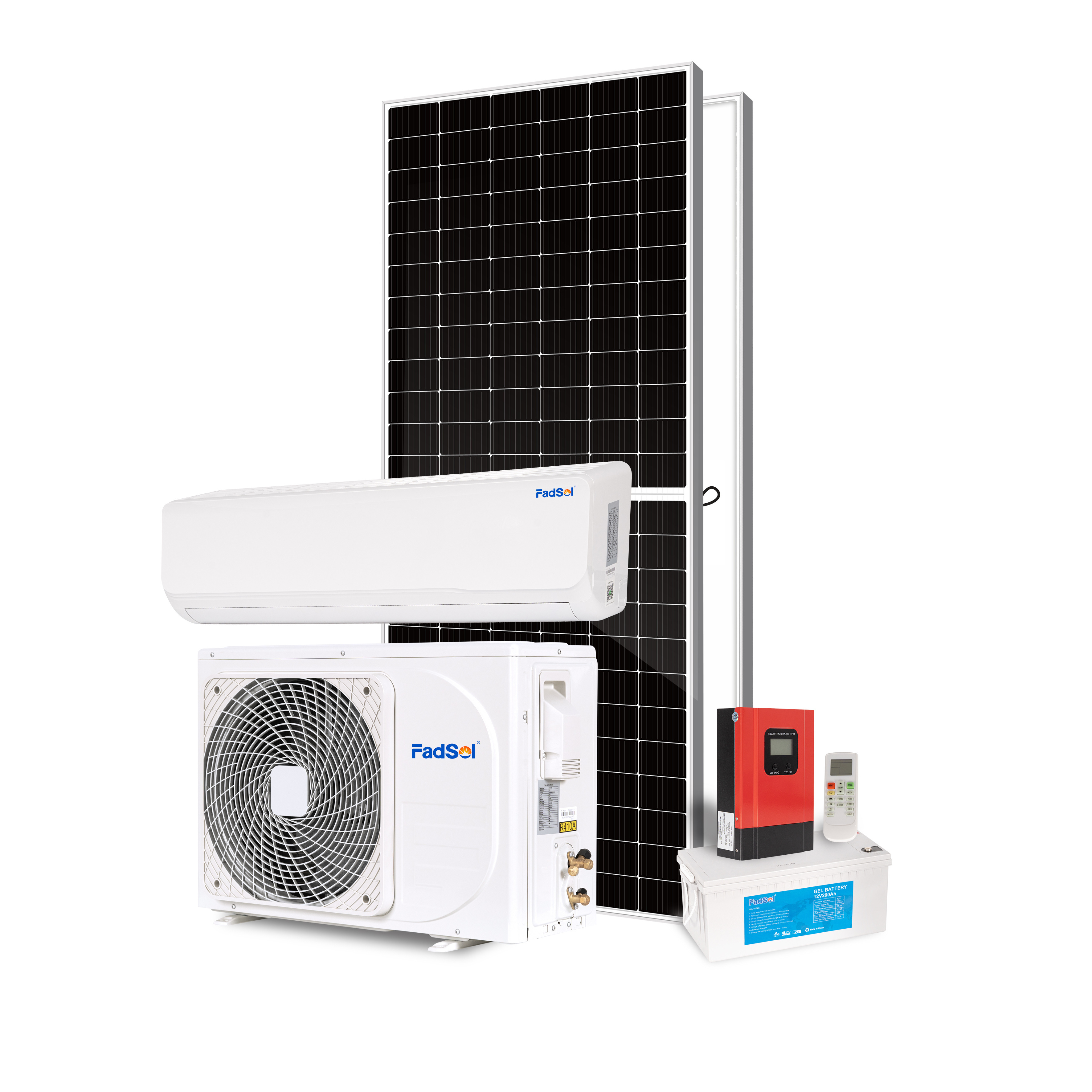 12000BTU 24000BTU 18000BTU AC DC 48V Solar Air Conditioner Off Grid for Home Solar Cooling Systems