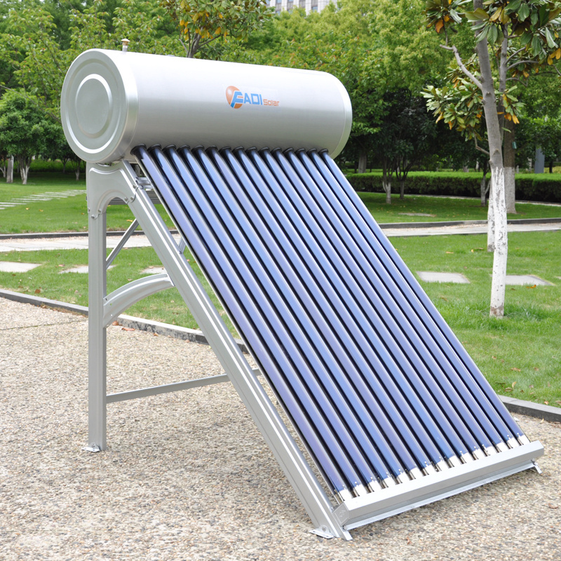 Solar Water Heater 150L Solar Water Heater Non-Pressurized Solar Water Heater System for Home Hotel or Commercial