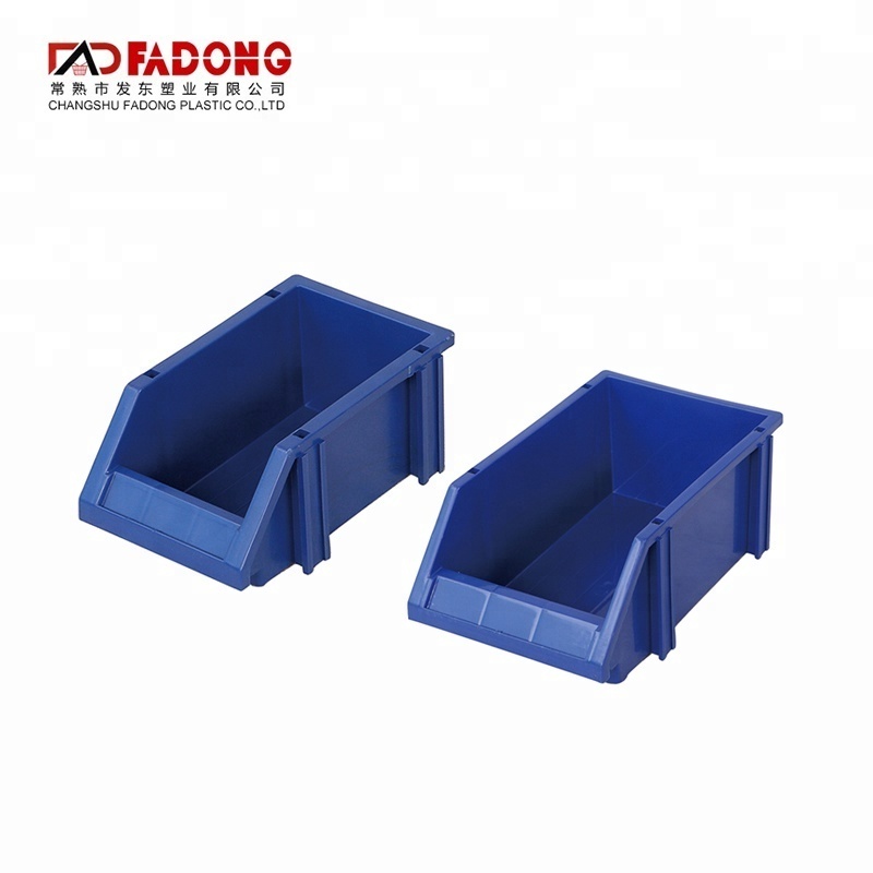 Warehouse back hanging storage boxes work bin plastic storage bins