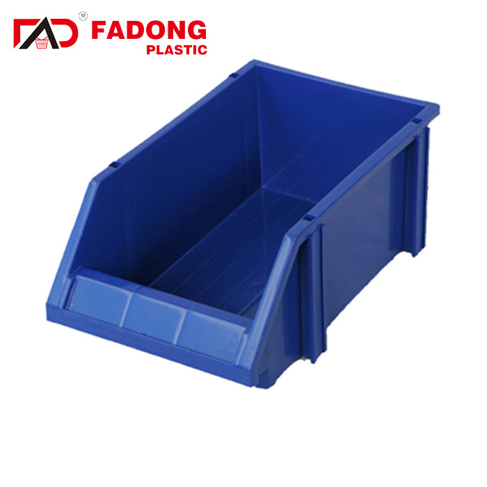 Warehouse back hanging storage boxes work bin plastic storage bins