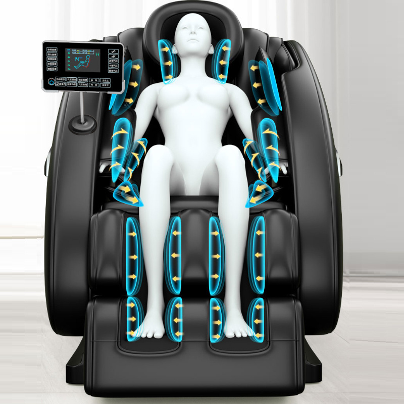 Zero Gravity Massage Chair Heating Recline Electric Shiatsu Full Body Airbag Massager Machine Healthcare