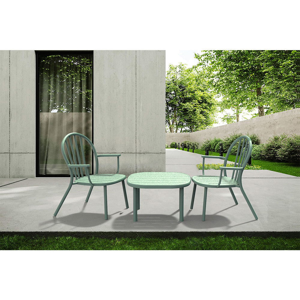 Metal Bistro Table Set