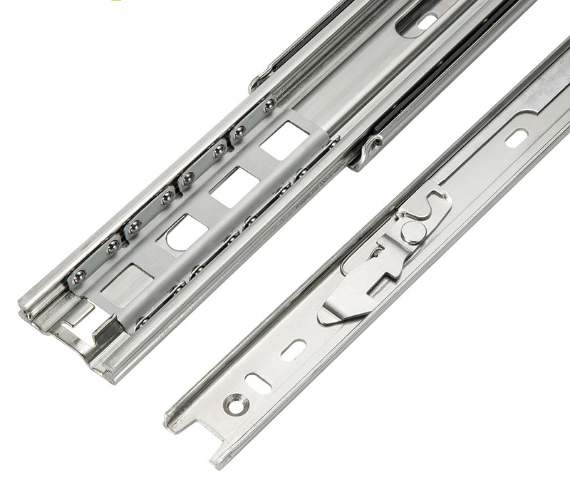 51mm 500mm Kitchen Galvanised Tandem Soft Close Undermount Full Extension Box Drawer Slide