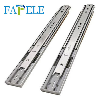 51mm 500mm Kitchen Galvanised Tandem Soft Close Undermount Full Extension Box Drawer Slide