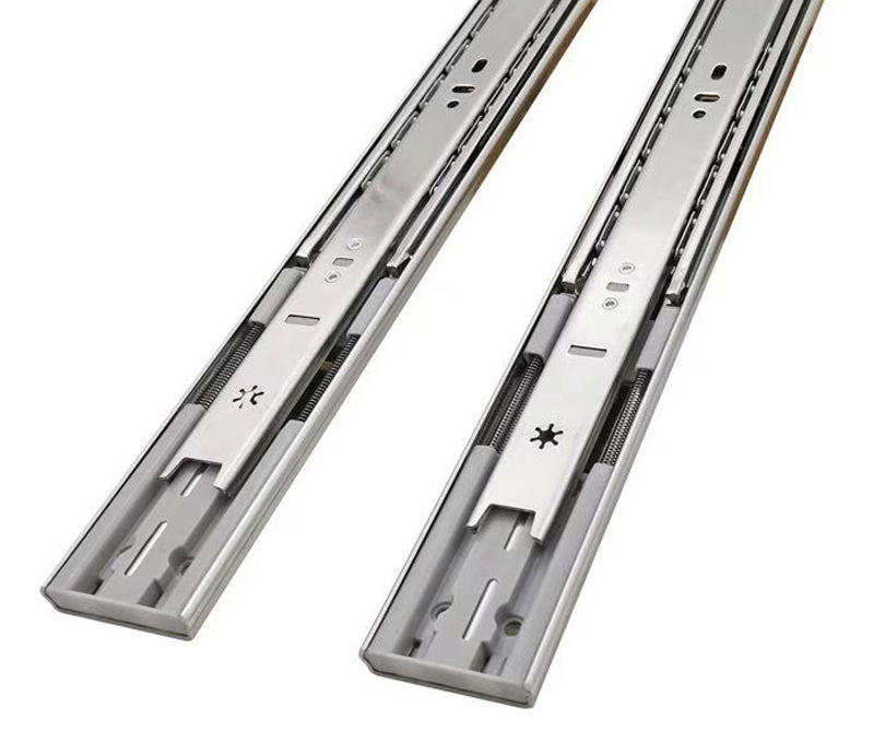 51mm 500mm Kitchen Galvanised Tandem Soft Close Undermount Full Extension Box Drawer Slide