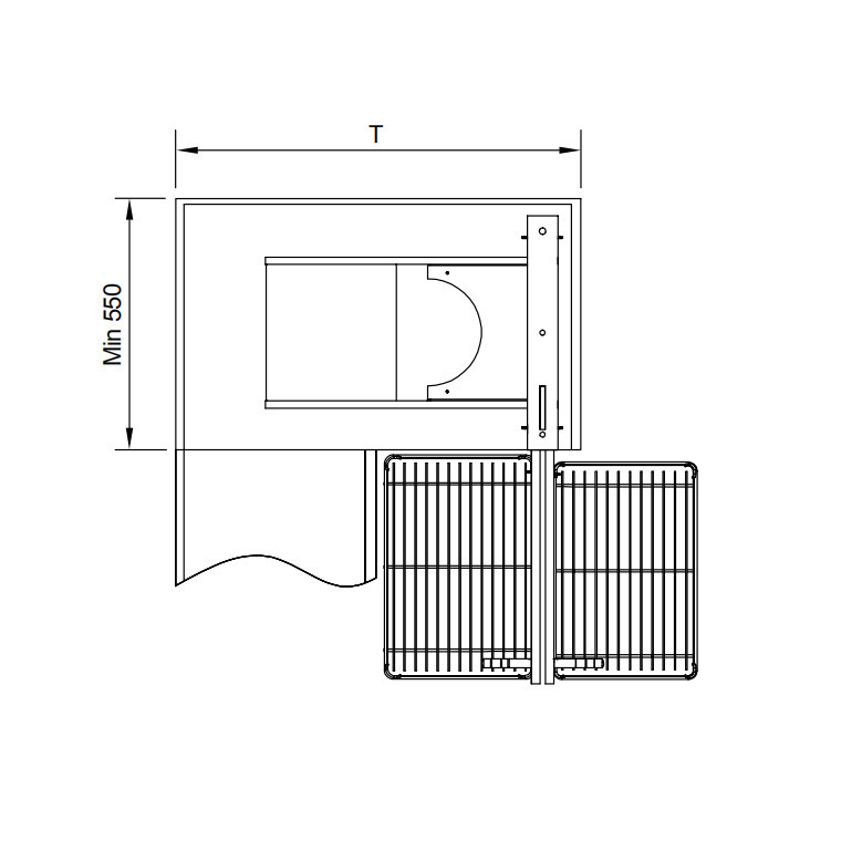 Stainless Steel Kitchen Pantry Cabinet Storage Accessories Pull Out Multifunction Magic Corner Kitchen Storage Basket