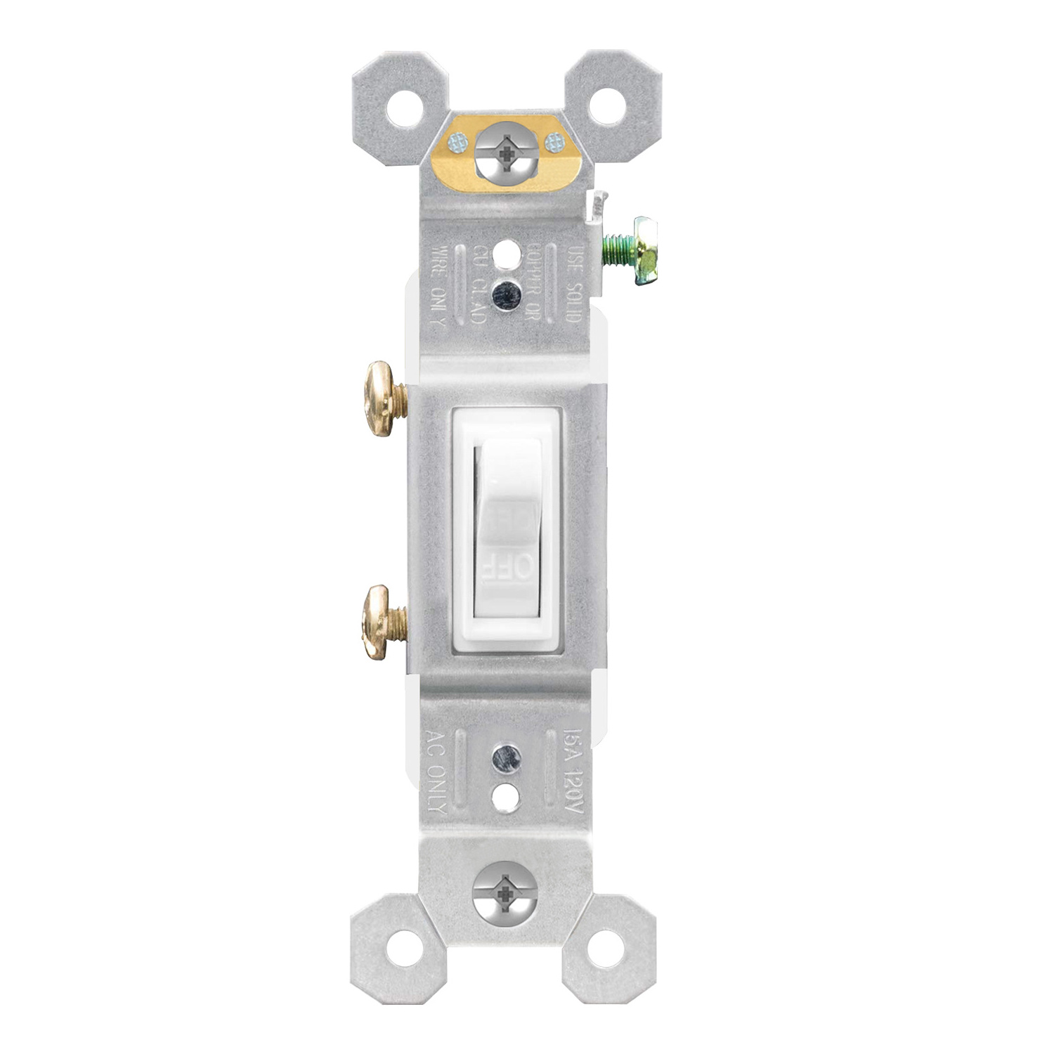 Fahint T15 American US Standard Ac Lighting Switch 5-15r Pole Switch Toggle Switched Receptacle